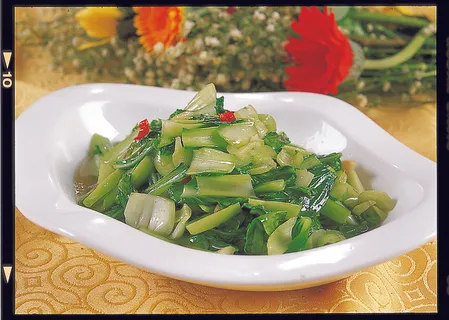 0911XC-750糖炒小青菜 0911XC-750糖炒小青菜