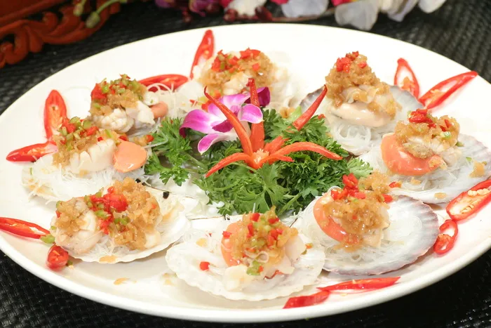 蒜茸粉丝蒸扇贝 (6)