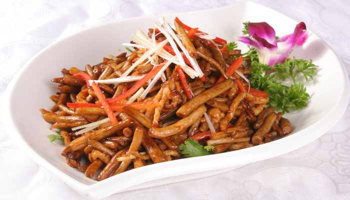 三丝茶树菇