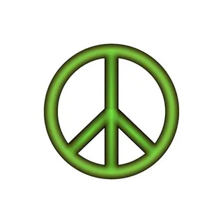 和平符号 PNG免抠