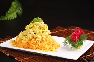 小人参炒鸡蛋 (2)