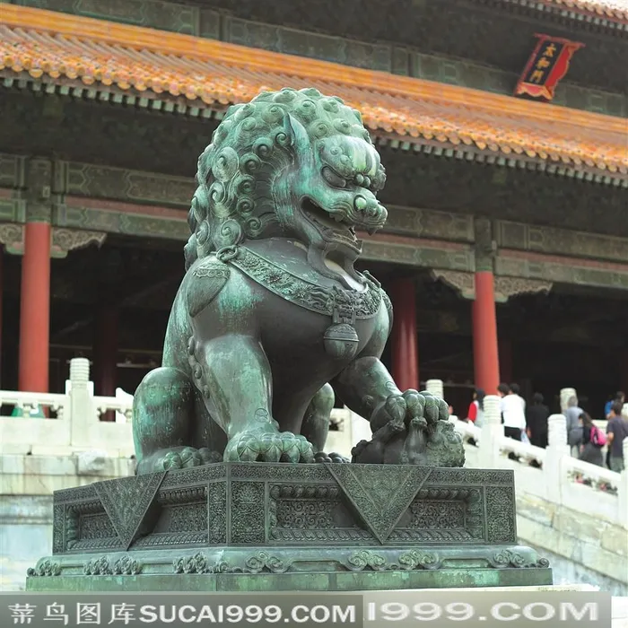 石墩雕刻图案和样式风景建筑素材