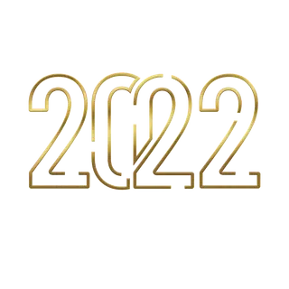 2022新年艺术创意字体虎年3D立体标题数字文字png免抠字素材