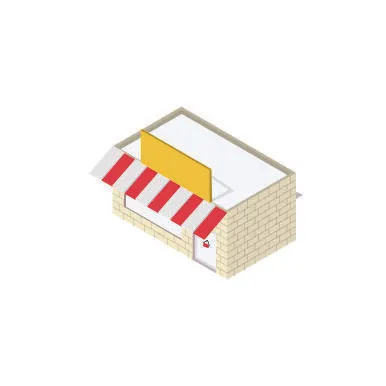 分析图素材图标集合景观建筑立面插画场景AI矢量图形设计eps,ai矢量模版下载