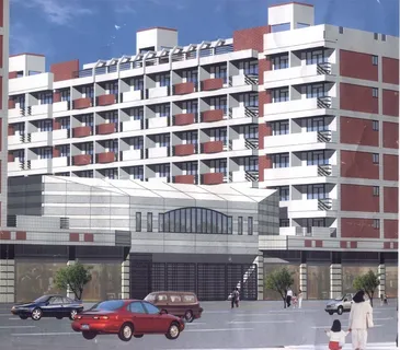 城市建筑楼房效果图 城市建筑楼房效果图