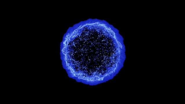 蓝色的, 粒子, 活力, 魔法, 神奇