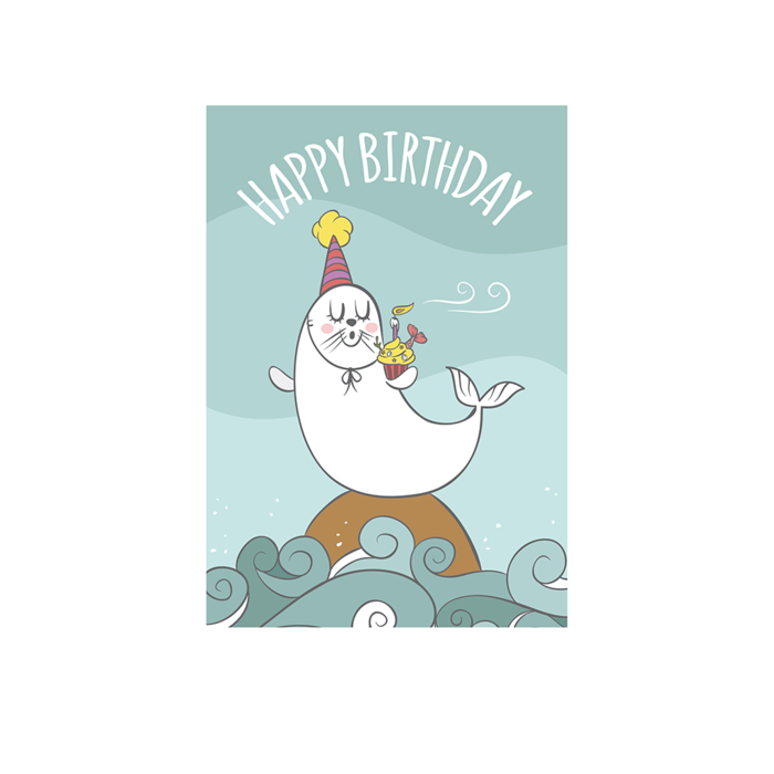 生日快乐企鹅