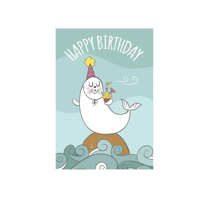 生日快乐企鹅
