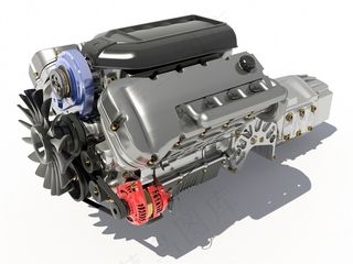 新型的发动机工程机械