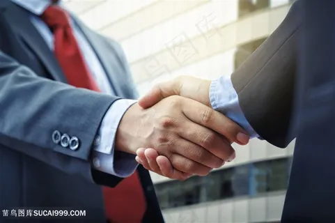 穿着西装的商务人士握手高清图 穿着西装的商务人士握手高清图