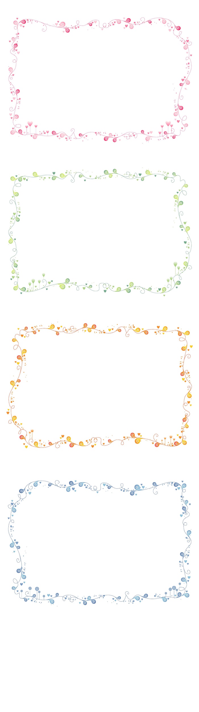 简约风名片海报边框图框素材AI矢量图 (177)