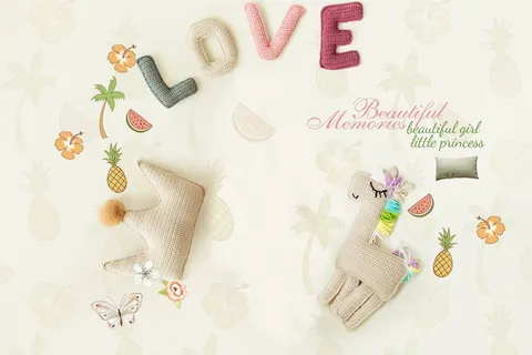 设计背景装饰儿童房间