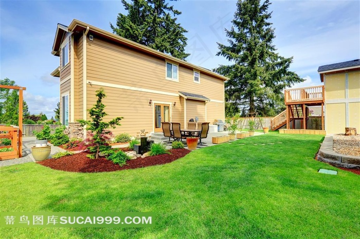 渡假村的别墅图片