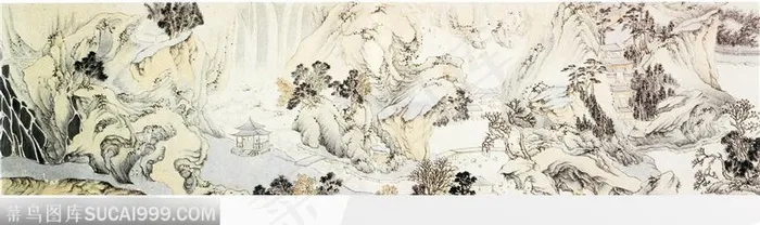 万壑争流图