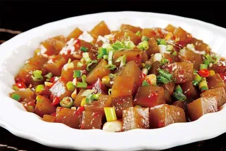 椒蒿土凉粉餐饮菜单高清图