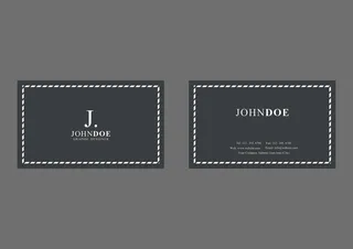 07名片 时尚 潮流 个性 前卫