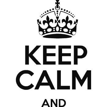 保持冷静 PNG免抠(350x350)