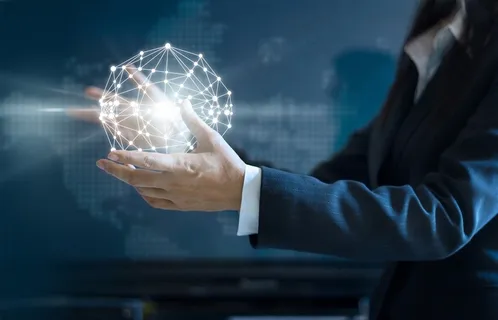 创意商务科技网络图