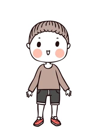 简约风PNG卡通小人动漫动画人物免扣图片素材 (6)