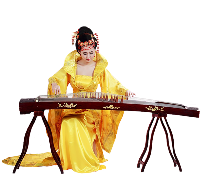 28 (4)免抠元素 免抠摄影 美女 人物 服装 古风 演奏