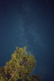 黑色星空摄影素材