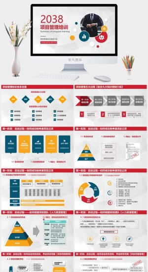 公司企业项目管理流程PPT模板