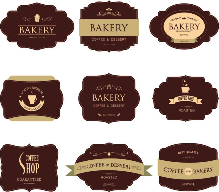 免抠标签矢量素材