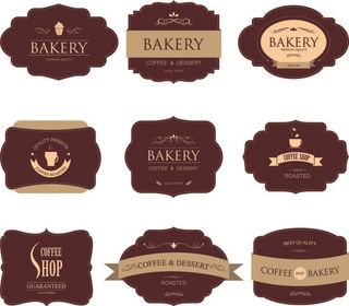 免抠标签矢量素材