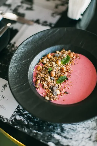 自制草莓布丁图片