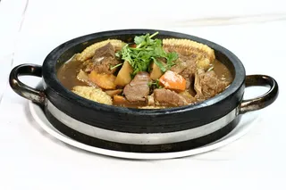 29石锅丰收炖排骨 -老保定食府