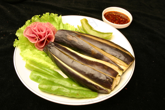 2198蒸茄子辣椒