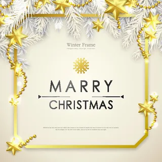 圣诞节装饰海报