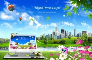 韩国商务城市图片下载