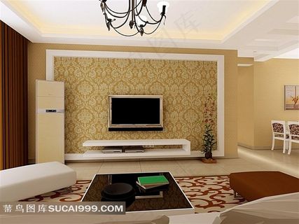 豪华室内装饰平面图