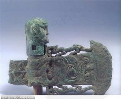 中华传统装饰物-青铜斧头