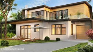 高档别墅建筑别墅图片