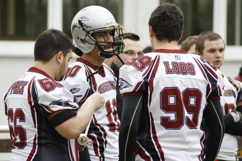 美式足球运动员图片