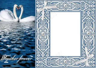 花纹相框素材图片下载