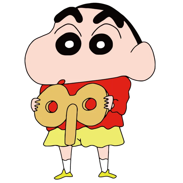 蜡笔小新可爱动画人物免扣素材