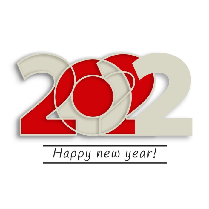 2022新年艺术创意字体虎年3D立体标题数字文字png免抠字素材