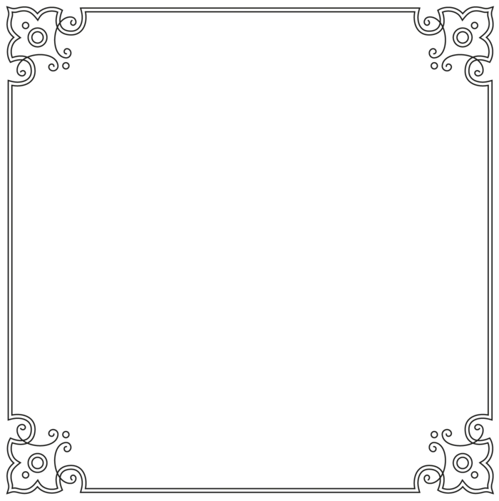 欧式复古线条边框花纹AI矢量LOGO角框花边分割线设计PSD卡片素材