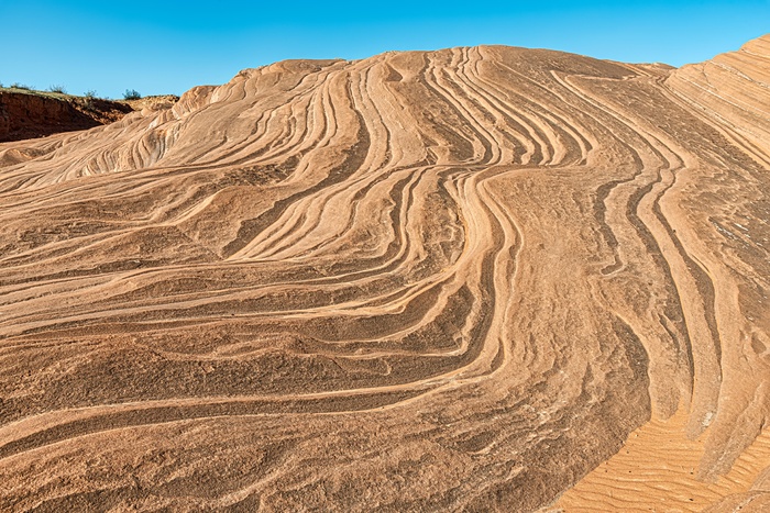 波浪谷岩石纹理