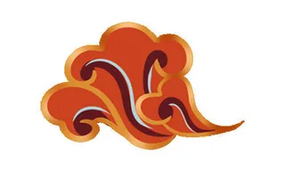 中国风中式国潮敦煌云纹祥云插画图案云朵云彩元素PSDAI设计素材