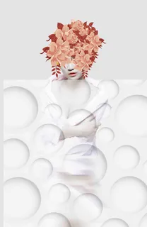 北欧美女装饰画 北欧美女装饰画