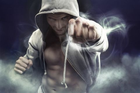 男人体模特摄影图片