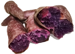 一堆烤红薯紫薯地瓜空气炸锅花青素免抠实拍高清摄影元素素材