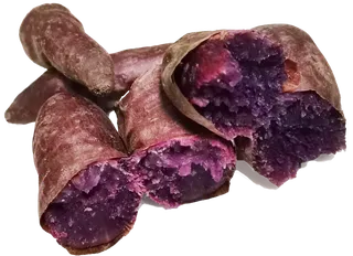 一堆烤红薯紫薯地瓜空气炸锅花青素免抠实拍高清摄影元素素材