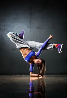 艳丽着装街舞美女人物摄影高清图片素材