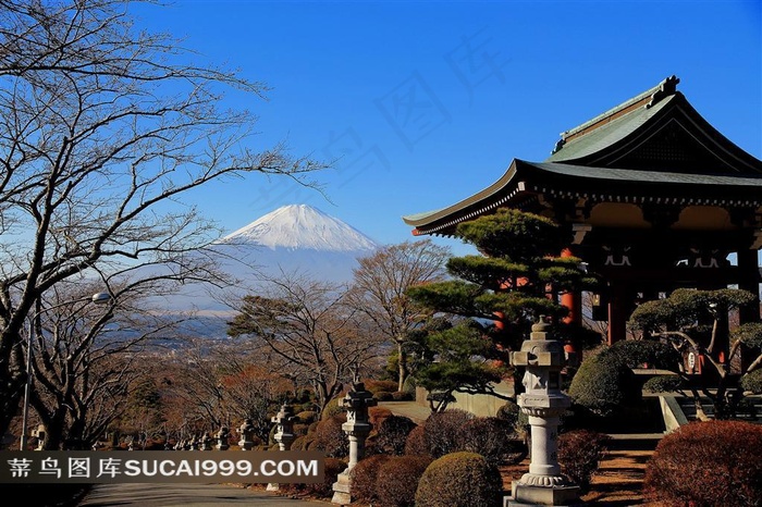 富士山风景摄影素材