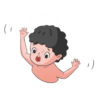 夏季预防溺水人物元素插画合集 